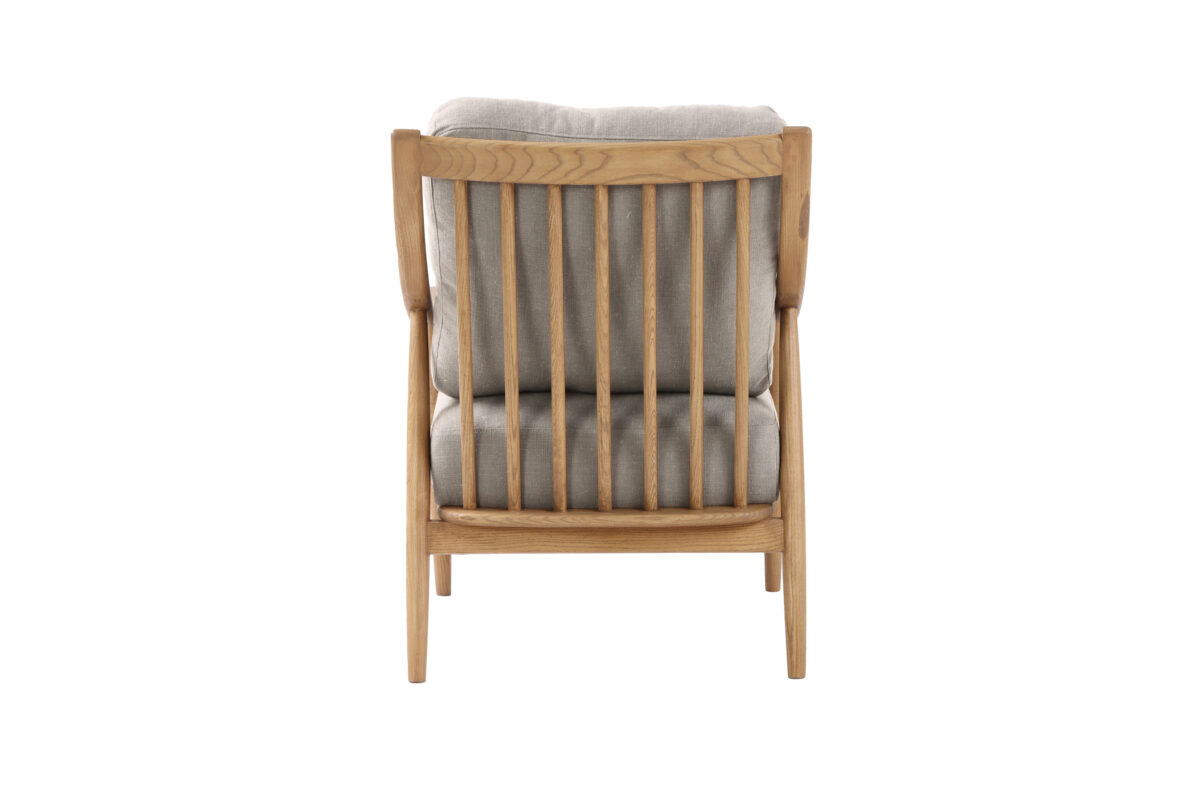 Kinsley Club Chair (Light Linen) Texas - Image 4
