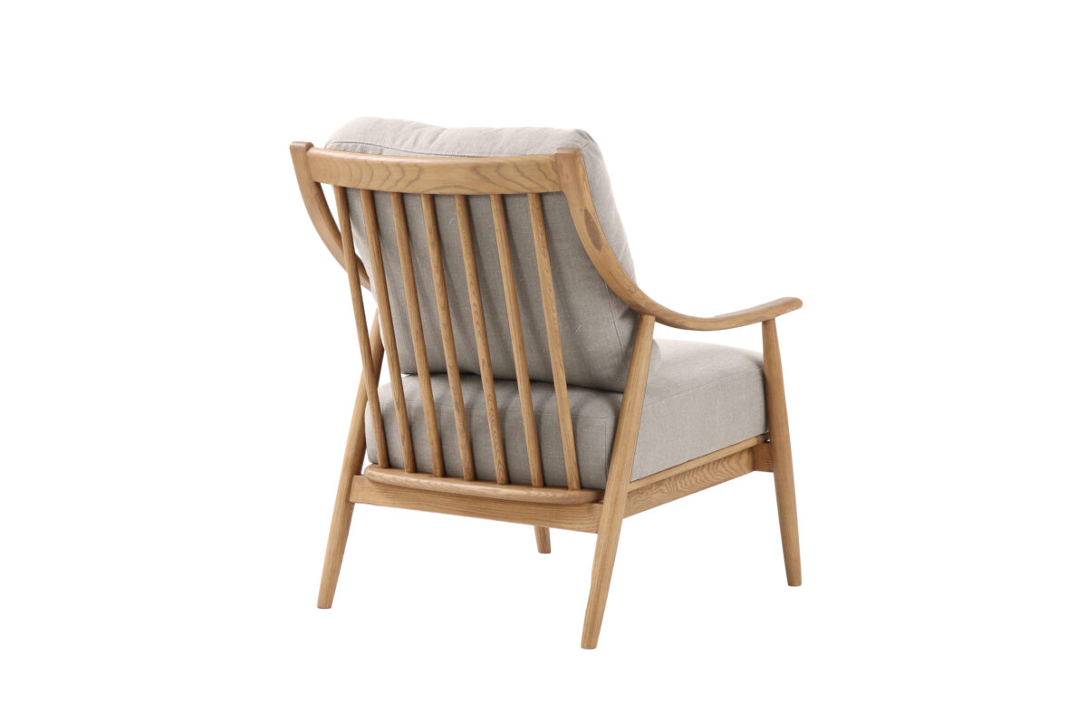 Kinsley Club Chair (Light Linen) Texas - Image 5