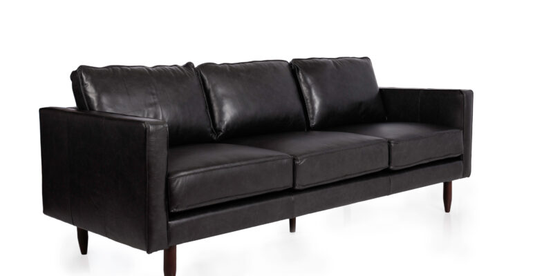 Luca Sofa (Black) Dallas