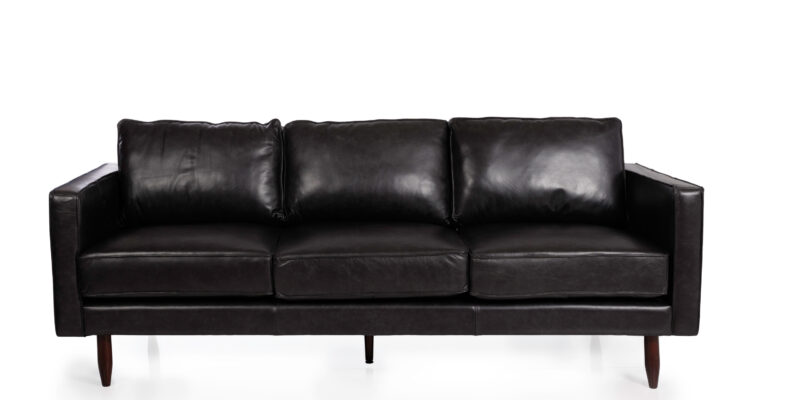 Luca Sofa (Black) Dallas - Image 2
