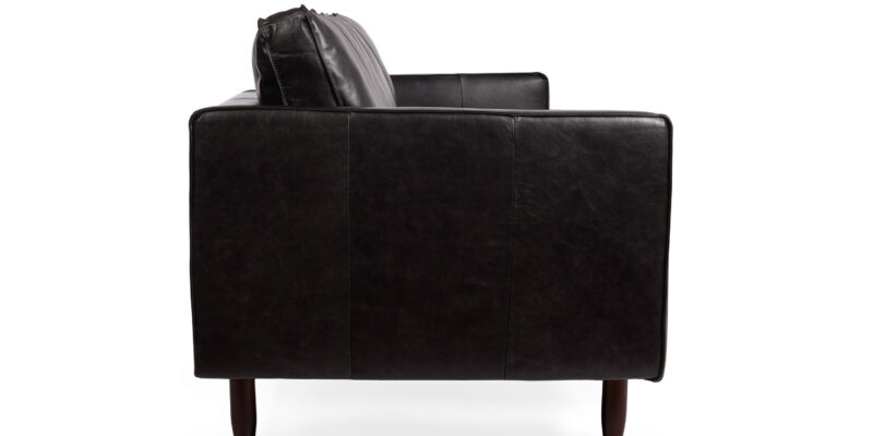 Luca Sofa (Black) Dallas - Image 3